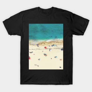 Coastal, Beach art, Blue Water, Sea, Ocean T-Shirt